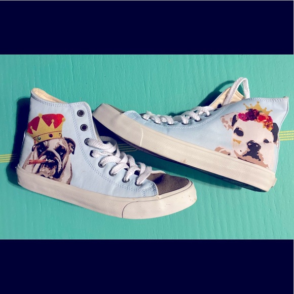 Inkkas, Blue dog high tops - Picture 3 of 12